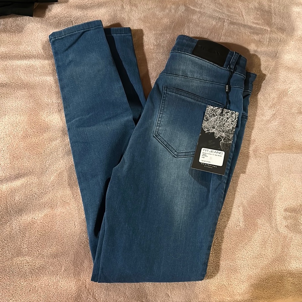 Fit Jeans Contour V2 high waisted